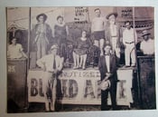 Image of old lyle tuttle COPY antique 1920s unknown tattooed man sideshow tattoo photo ~4x6
