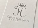Chloe Haywood London - Leather bow hairclip