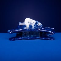 Image 4 of Girl & Bear Hair Claw by Lisa Junius