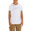 Monte Bianco T-shirt in Cotone Organico KIDS 3-15Y bianco / nero PULSE