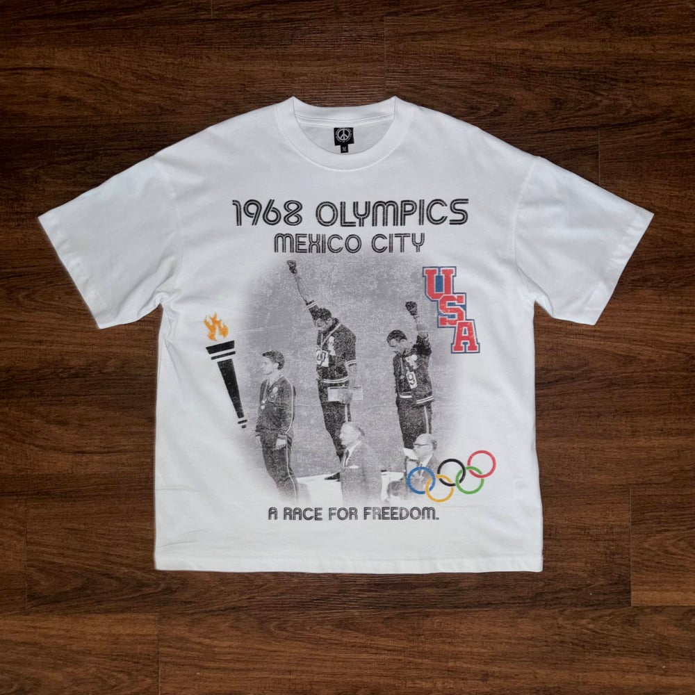 PEACEISFREE Olympics Tee
