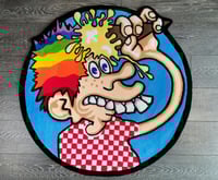 Image 1 of Grateful Dead Ice Cream Kid Handmade Rug