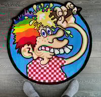 Image 2 of Grateful Dead Ice Cream Kid Handmade Rug