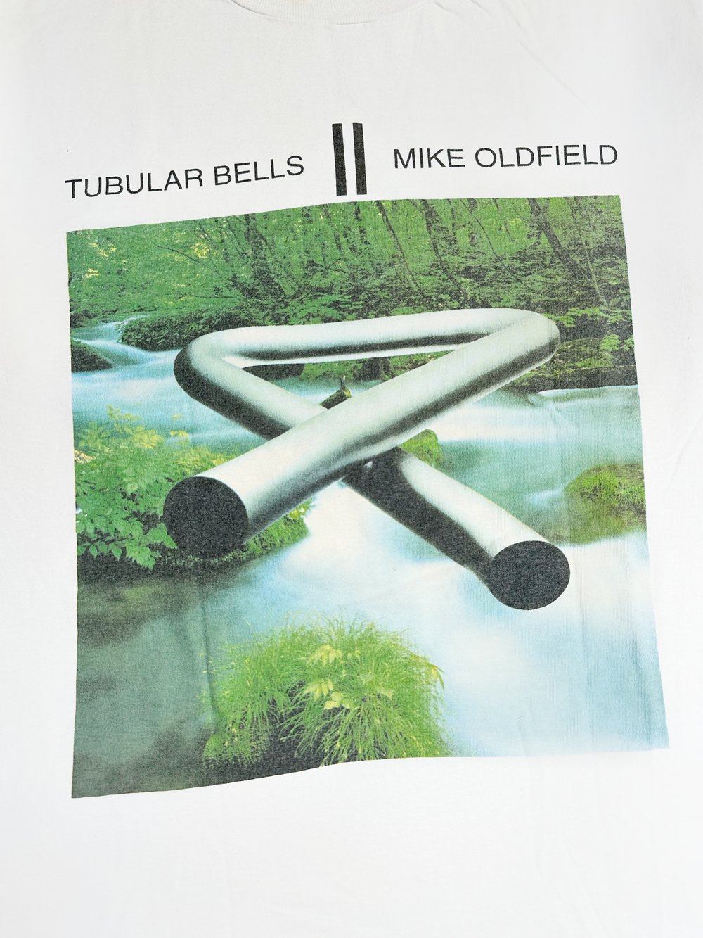 Mike Oldfield 1993 ‘Tubular Bells’ White T-Shirt