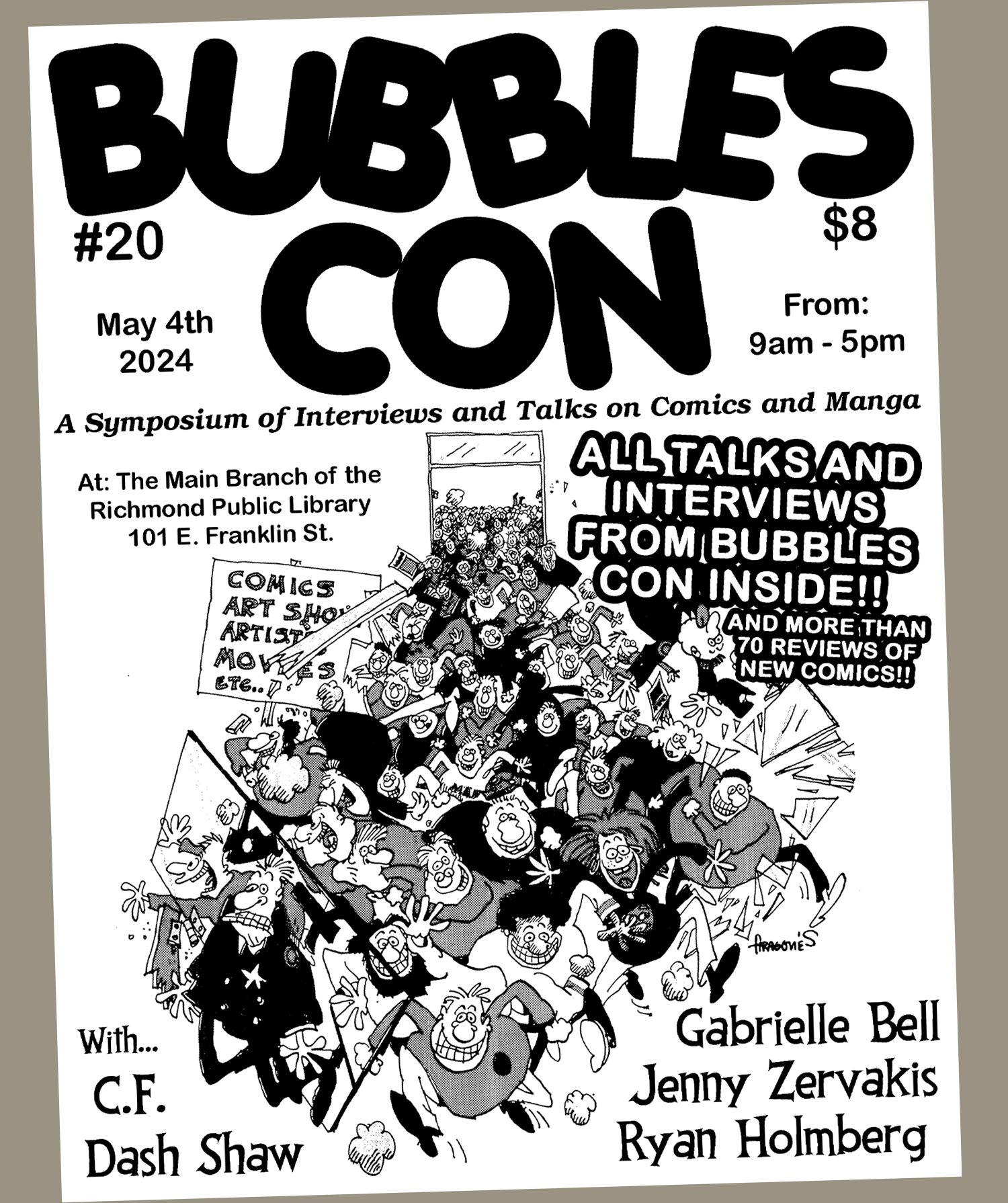 Image of Bubbles #20: The Bubbles Con Issue