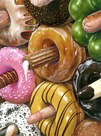 Image 2 of "Midnight snack 4" Original