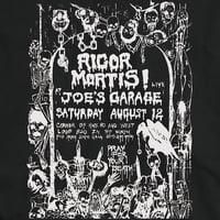 Image 2 of RIGOR MORTIS - LIVE AT JOE'S GARAGE (WHITE PRINT)