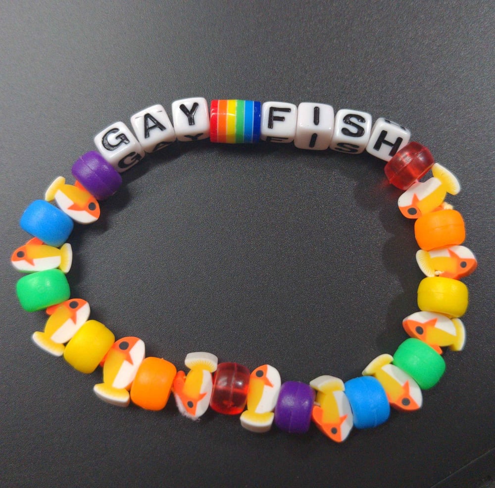 Image of Gay Fish Bracelet 