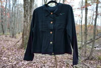 Image 3 of Enchanting Linen Wonderland Jacket, Women size Large