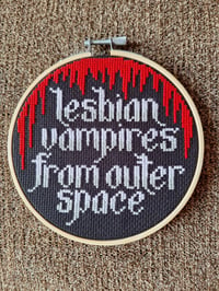 Lesbian Vampires From Outer Space Hoop