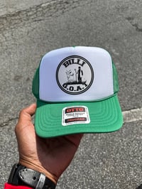 Image 1 of GREEN BILLIGOAT TRUCKER HAT