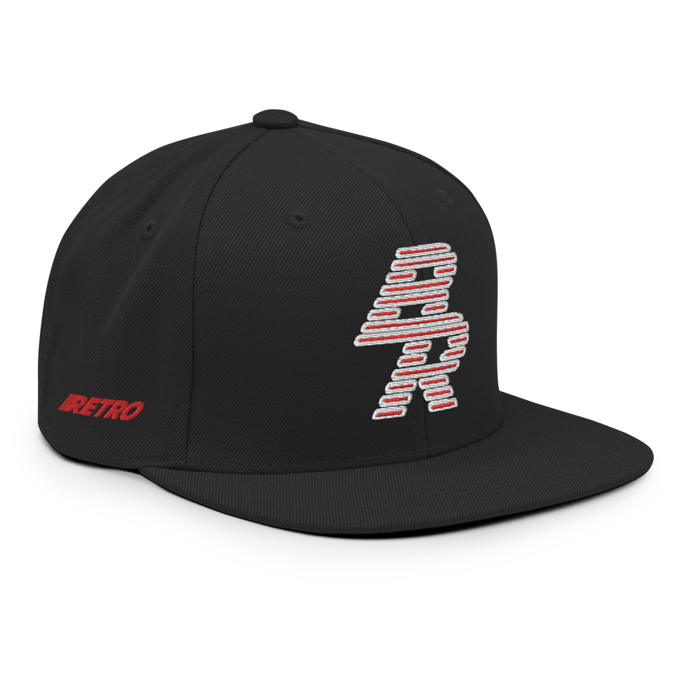 Boy Retro 'BR' Snapback - Black/Red
