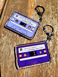 Image 2 of Olivia Rodrigo Cassette Tape Keychains