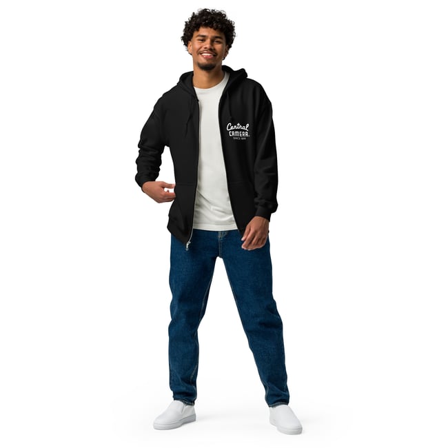 Central Camera Co. Zip Hoodie (Black, Gray, Navy)