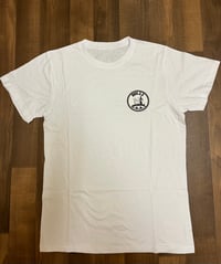 Image 1 of WHITE SMALL BILLIGOAT LOGO T-SHIRT