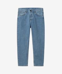 Image 1 of CARHARTT WIP_NEWEL PANT (STONE BLEACHED) :::BLUE:::