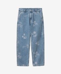 Image 1 of CARHARTT WIP_STAMP PANT (BLEACHED) :::BLUE:::