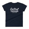 Central Camera Co. Women's Tee (Black, Navy)