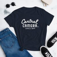 Image 4 of Central Camera Co. Women's Tee (Black, Navy)