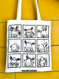 Image 3 of Evolutions Canvas Tote Bag