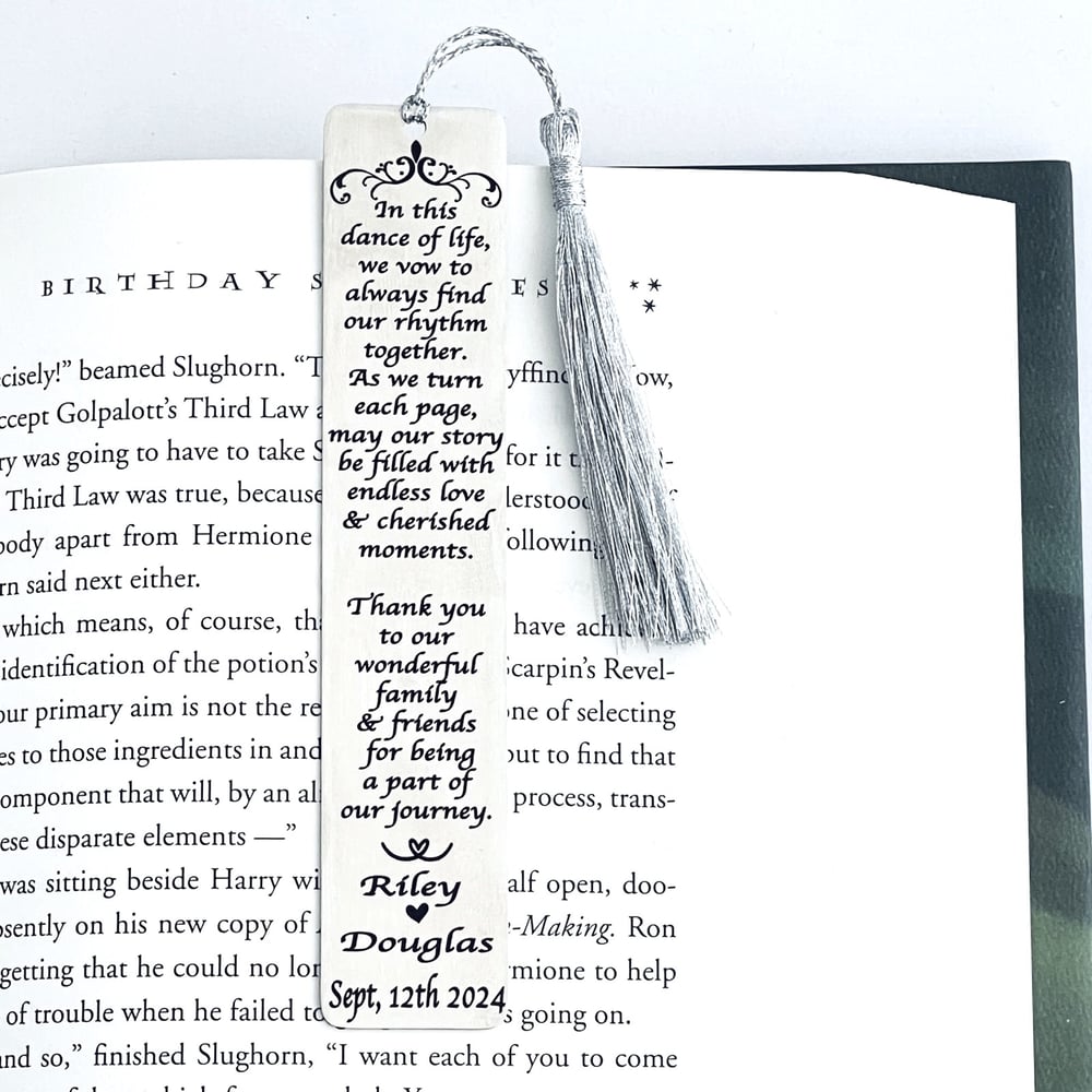 Image of Meaningful wedding favors gifts - In this dance of life, we vow to always find our rhythm together