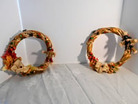 Image 3 of Scarecrow Wreath Set 