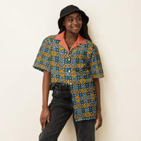 Image 4 of Persian Glow Tiles - Unisex Button Shirt