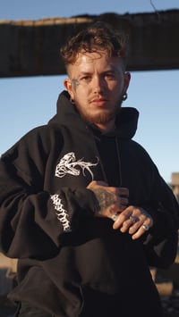 Image 2 of EAT THE RICH HOODIE