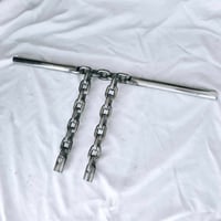 Image 1 of STAINLESS “Chain Gang” HANDLEBARS