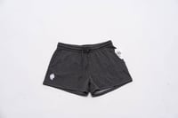 Lady's Grey Fleece Shorts