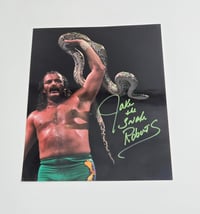Jake The Snake Signed 8 x 10 Photo
