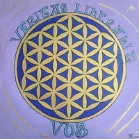 Image 2 of "Veritas Liberabit Vos" (The truth will set you free) Acrylic painting on canvas