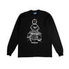 CRIME TIME L/S TEE (BLACK)