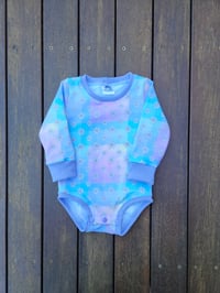 Image 1 of Rainbow Daisy Check Bodysuit