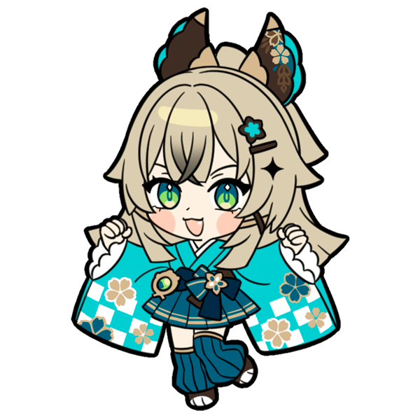 Image of Kirara Kimono Enamel pin