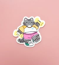 Fitness Cat - Vinyl Sticker