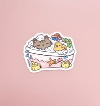 Bath Time - Vinyl Sticker