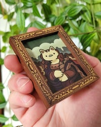 Image 13 of Art Cats - Wood Magnets