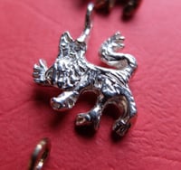 Image 3 of Medieval lion charm (silver/bronze)
