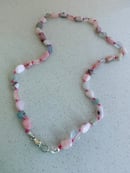 Image 3 of Pink Peruvian Opal Gem Mix Necklace