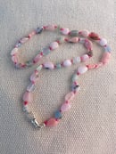 Image 4 of Pink Peruvian Opal Gem Mix Necklace