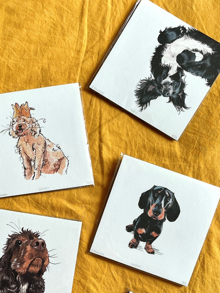 Image of mini-print series: dogs