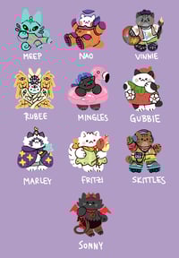 Image 3 of Itty Bitty Kitties - Mystery Phone Charms