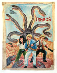 Image 12 of Deadly Prey. Hand painted movie poster from Ghana