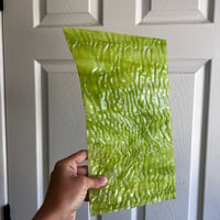 Image 4 of Lime Green Ripple ~12"x7"