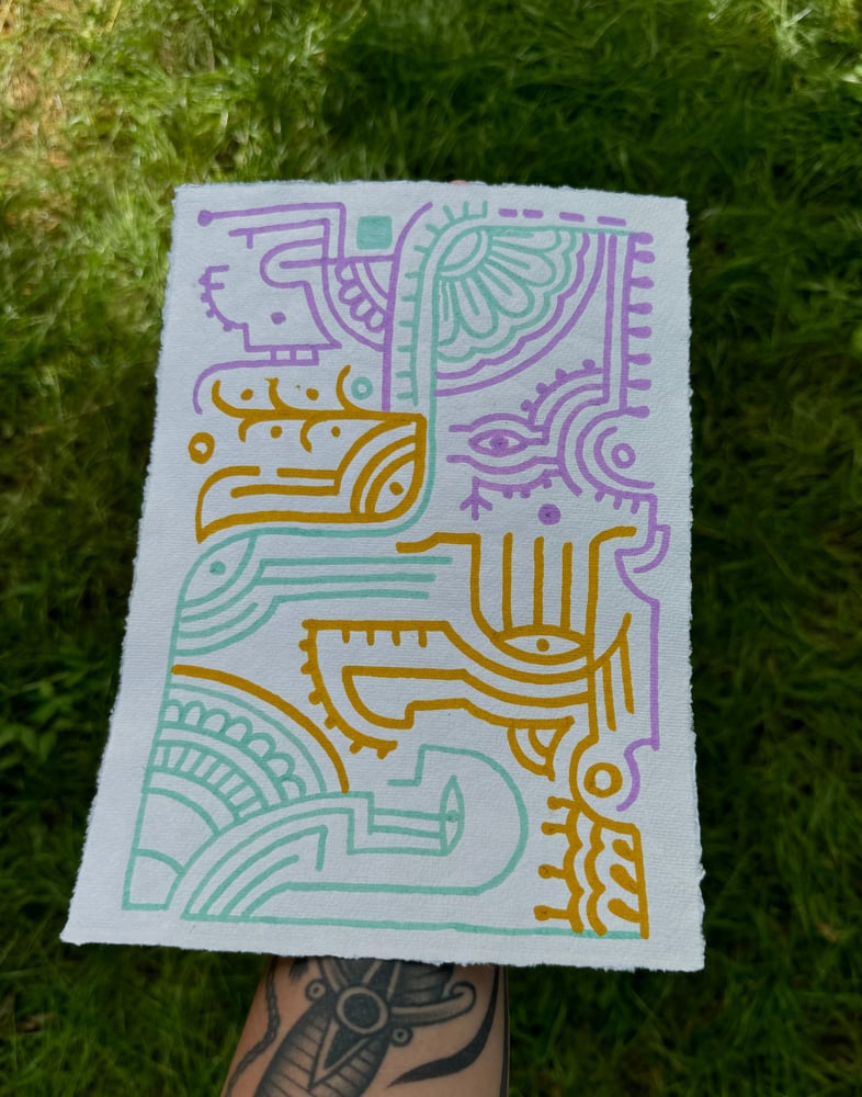 Image of SURPRISE! YOU ARE HUMAN! DRAWING NO10