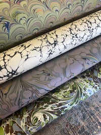 Image 1 of Marbled Paper Assorted Listing -  Sheets 37-40 (to purchase individually)