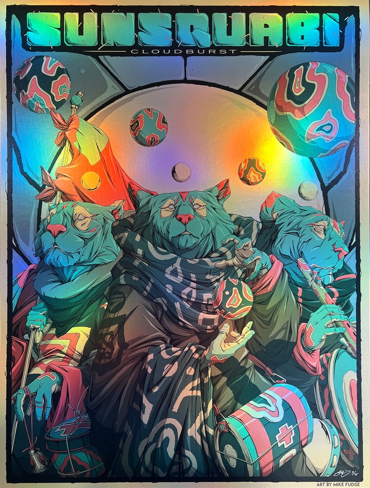 Image of SUNSQUABI - CLOUDBURST - *FOIL*