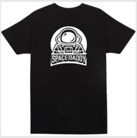 Spacedaddy OG black T Shirt 