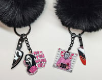 Scary Movie Night Keychains